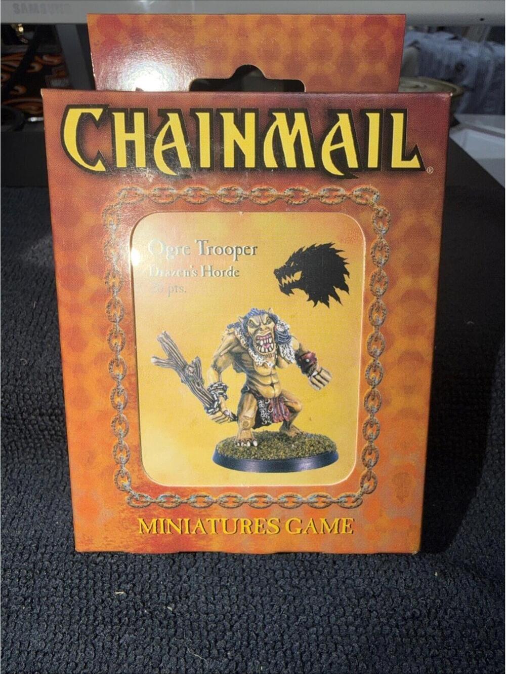 Dungeons & Dragons RPG/Chainmail Miniatures Game: Ogre Trooper Draven’s Horde